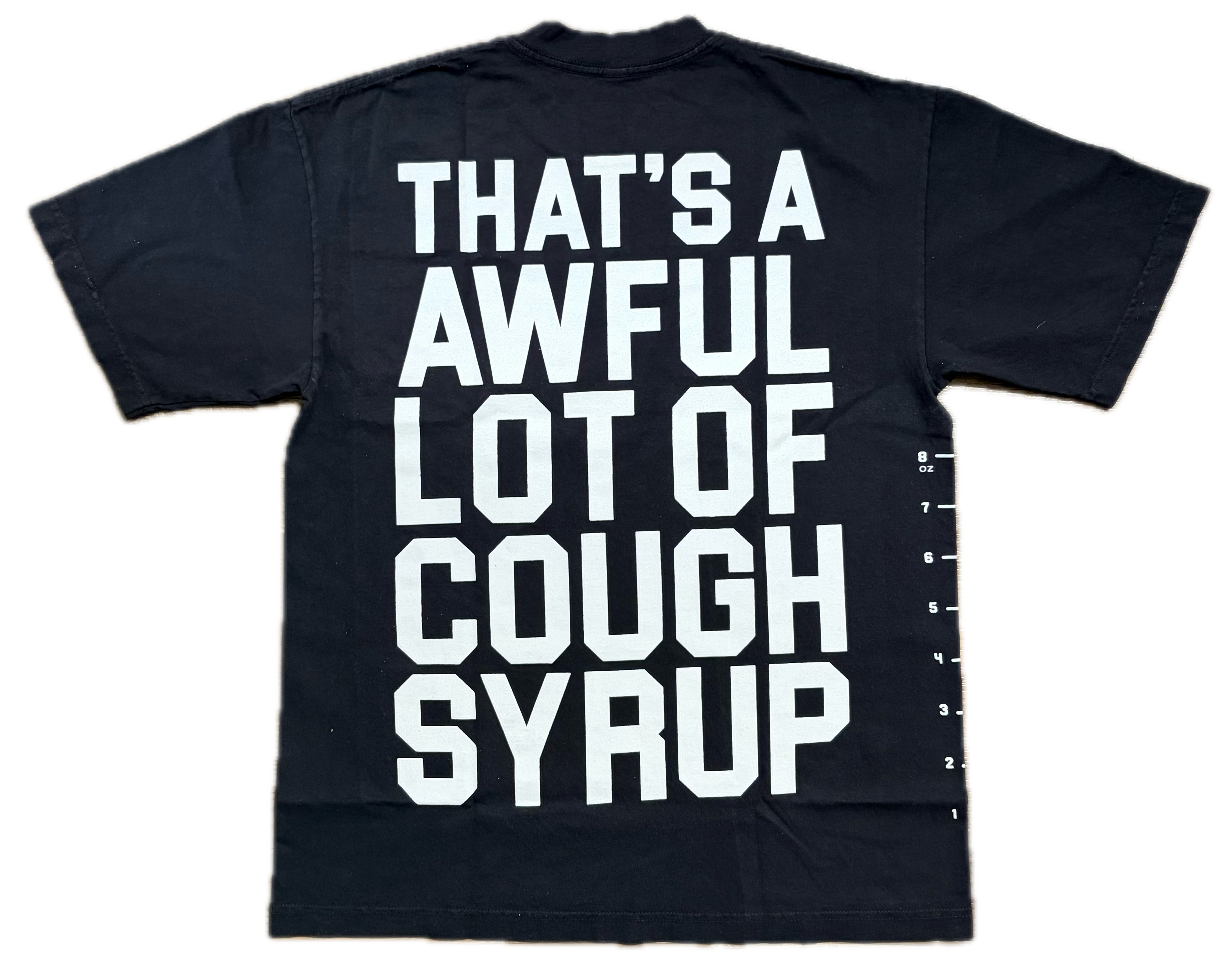 CLASSIC MEASUREMENT TEE BLACK