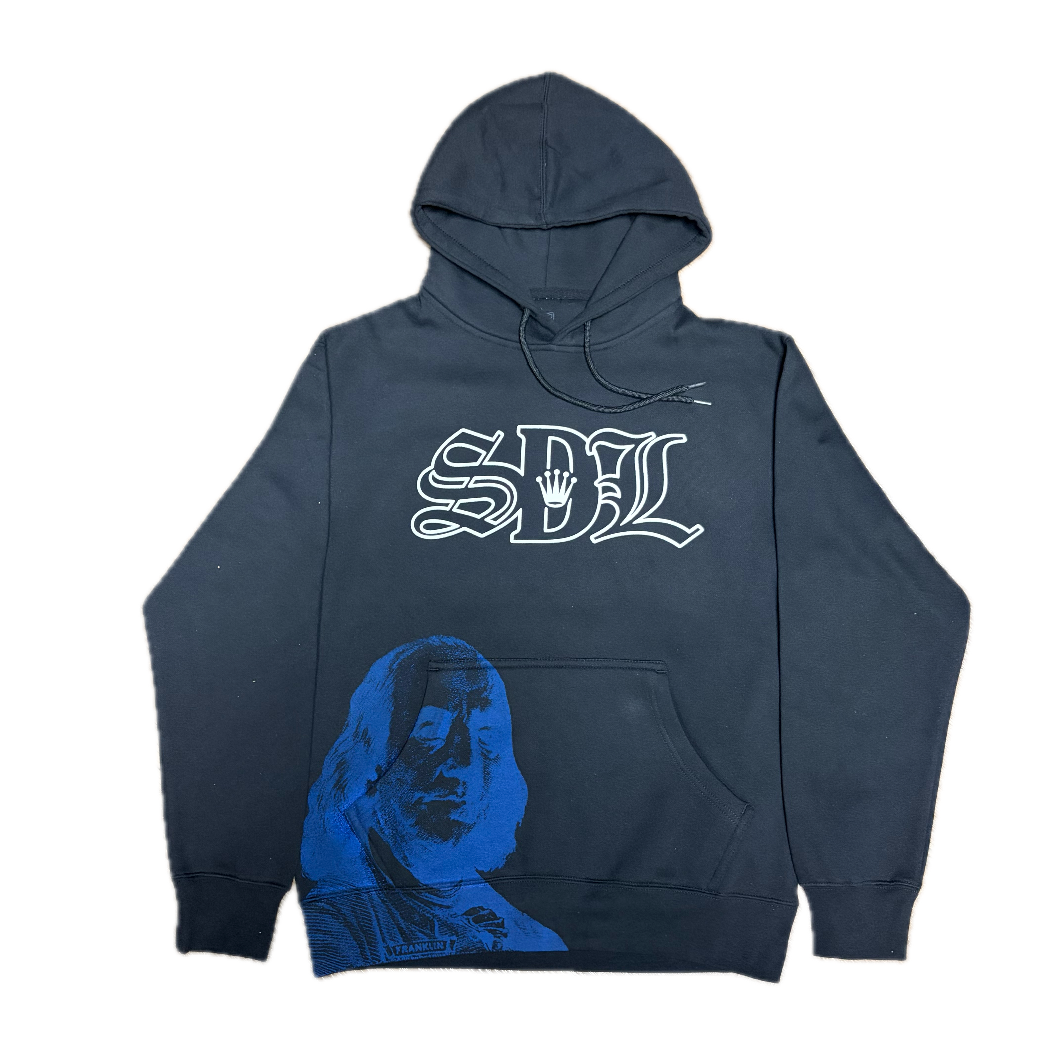 EL CHAPO HOODIE BLACK/BLUE