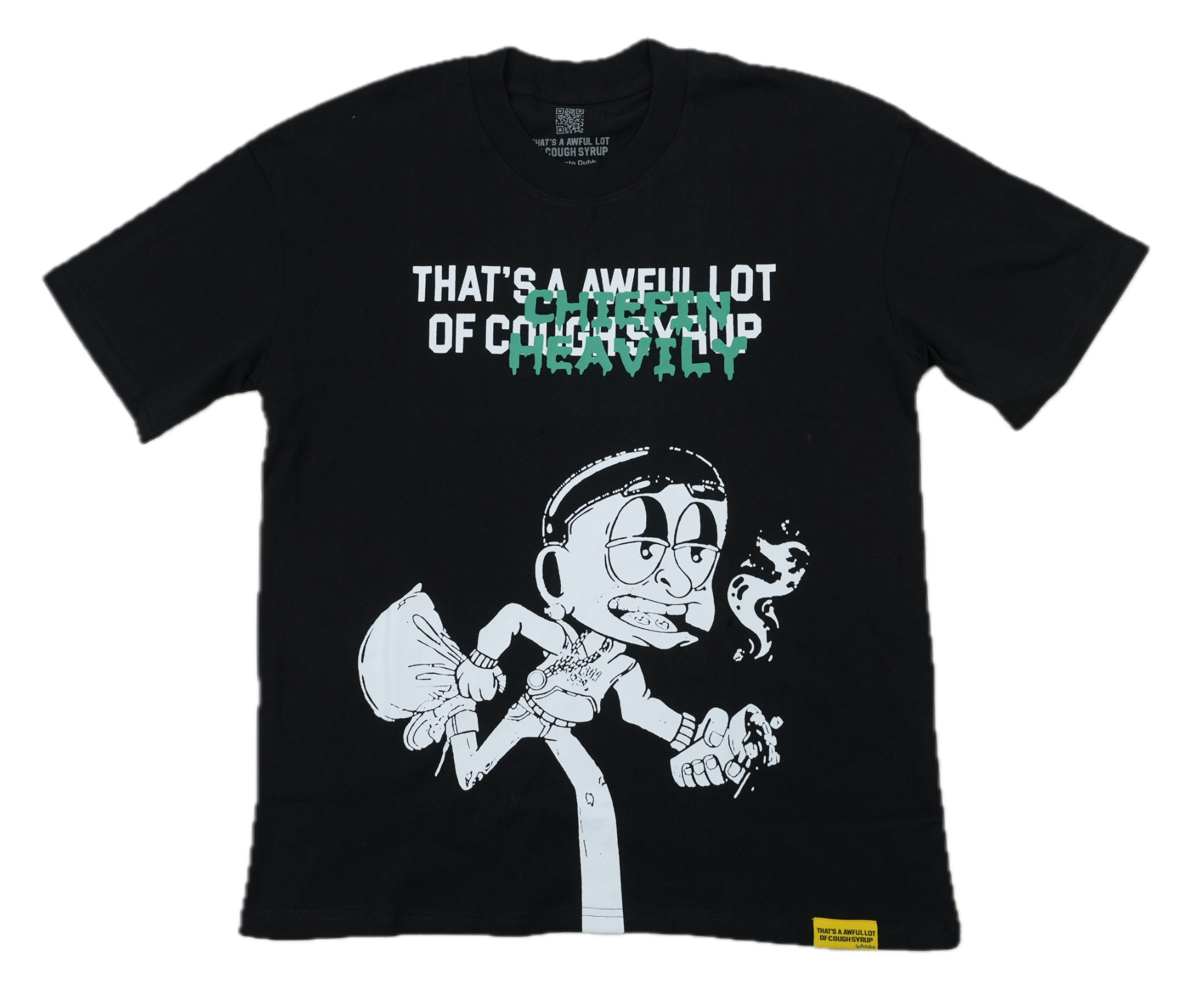 CHIEFIN HEAVILY TEE BLACK