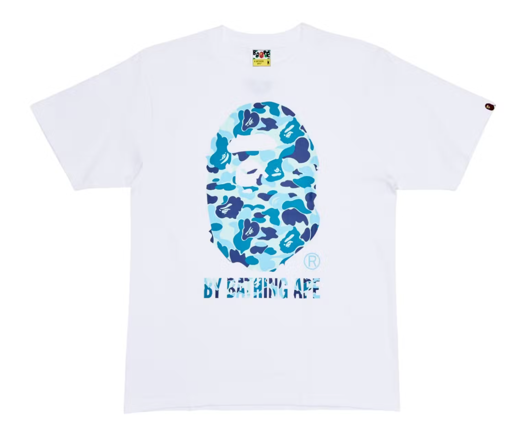ABC CAMO TEE WHITE/BLUE