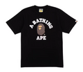 COLLEGE TEE BLACK