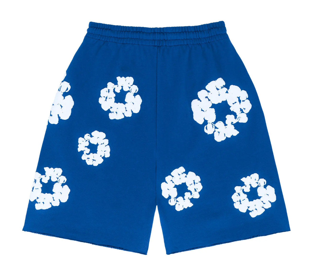 COTTON WREATH SHORTS BLUE