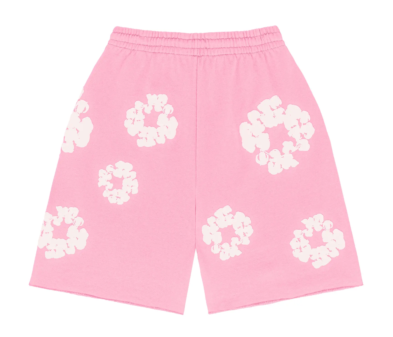 COTTON WREATH SHORTS PINK