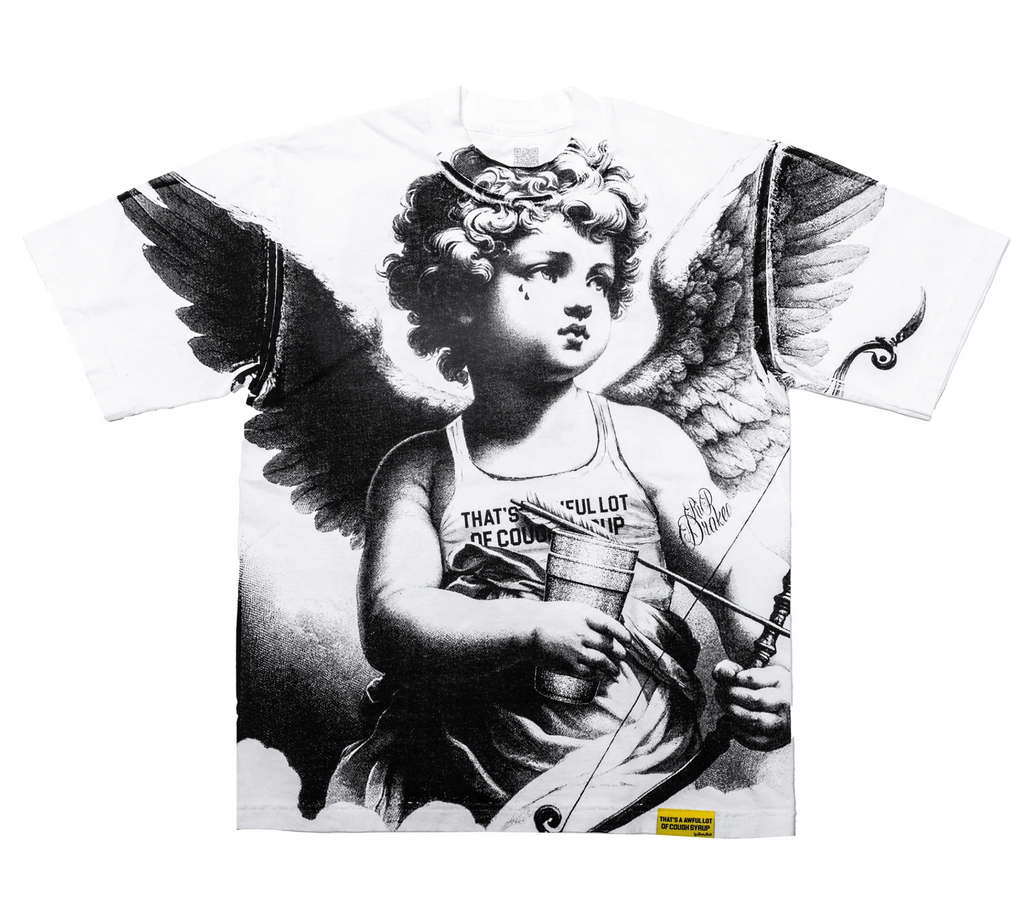 CUPID TATTOO TEE WHITE