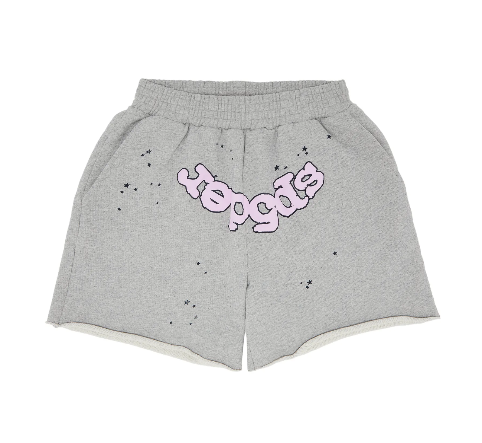 OG WEB LOGO SWEATSHORT HEATHER GREY
