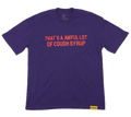 CLASSIC TEE PURPLE/RED