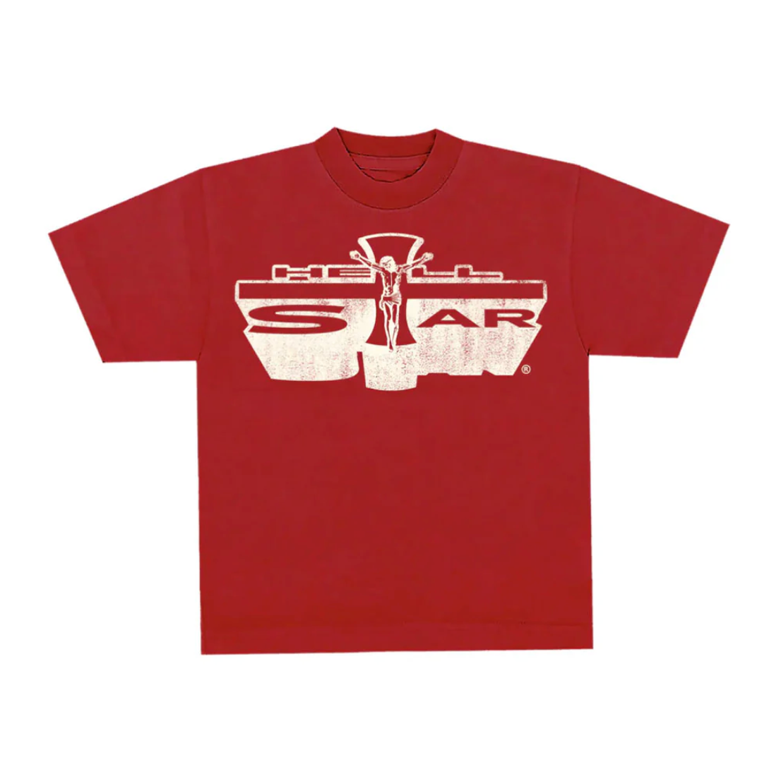 PATH TO PARADISE TEE RED