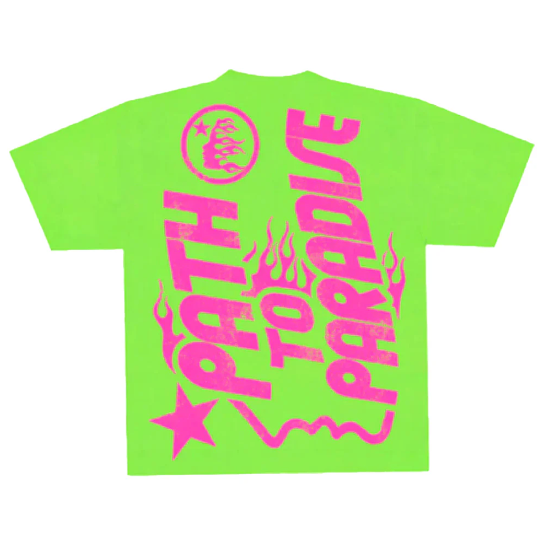 PATH TO PARADISE TEE NEON