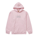 SUPREME BURBERRY BOX LOGO HOODIE LIGHT PINK