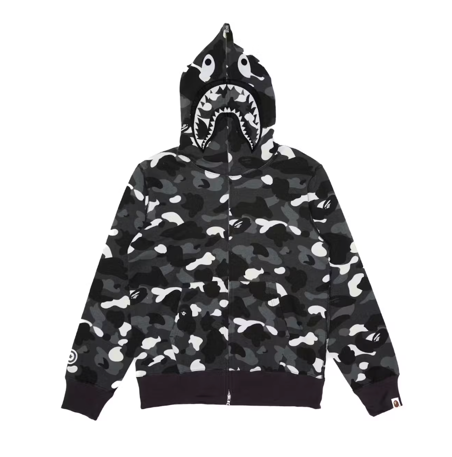 BAPE CITY CAMO SHARK WGM FULL ZIP
