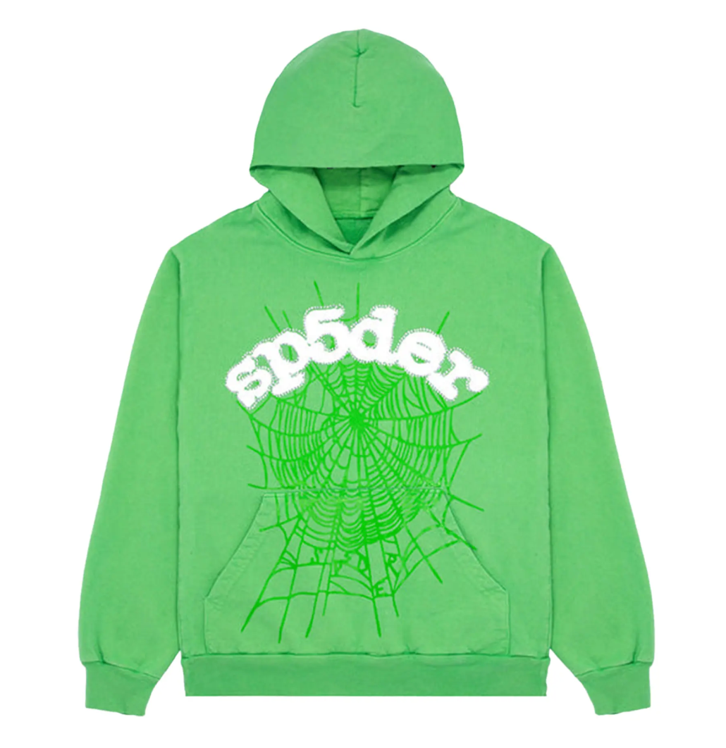 WEB HOODIE SLIME GREEN