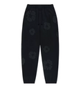 COTTON WREATH SWEATPANTS MONOCHROME