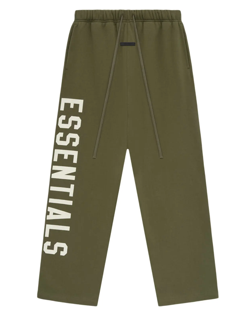 RELAXED SWEATPANTS MILITARY