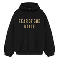 FEAR OF GOD STATE HOODIE BLACK