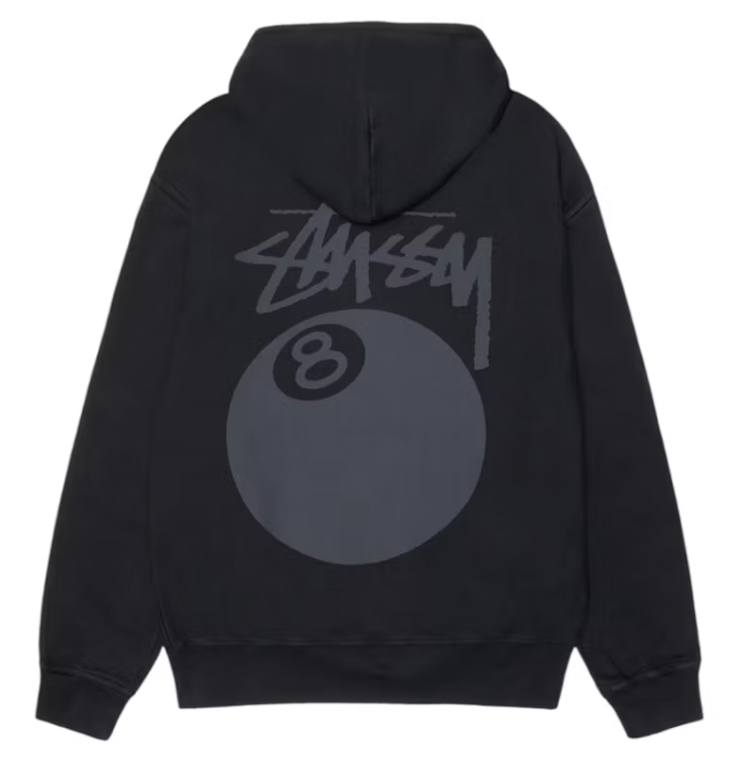 8 BALL HOODIE BLACK