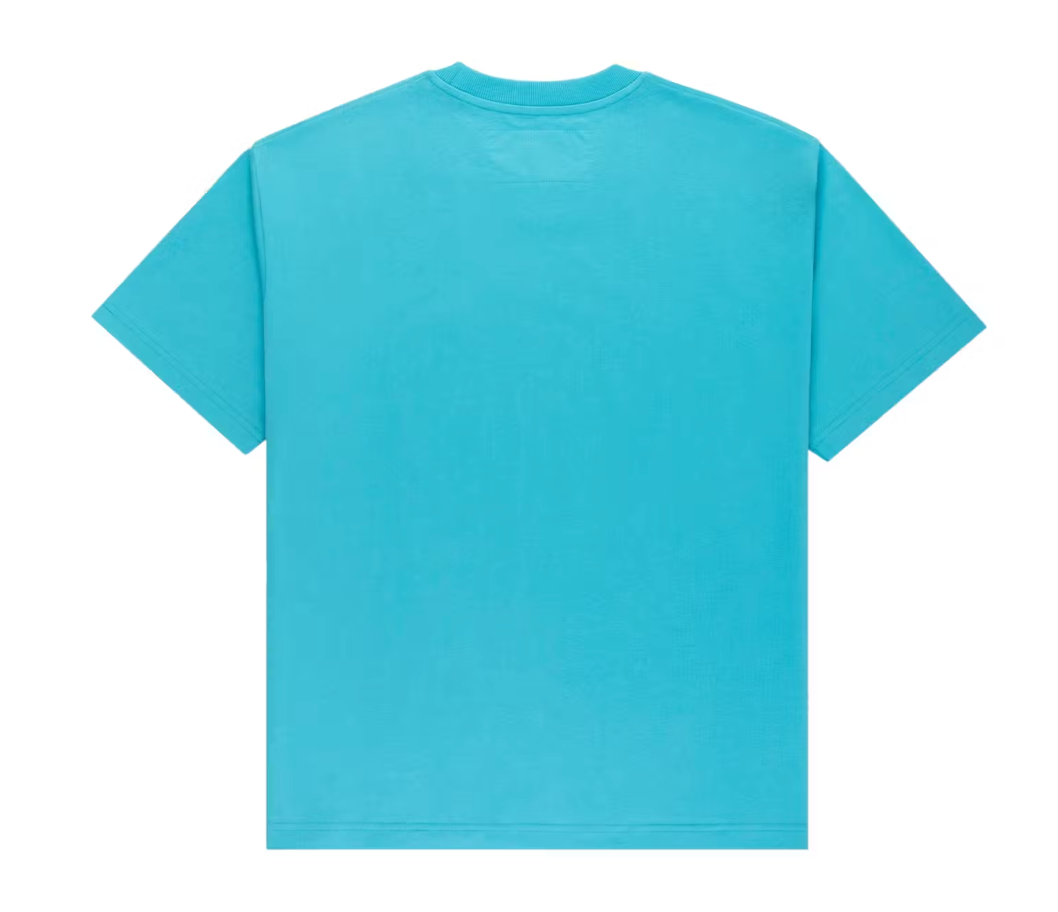 OG WEB V2 TEE CYAN
