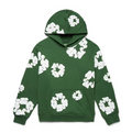 COTTON WREATH HOODIE GREEN