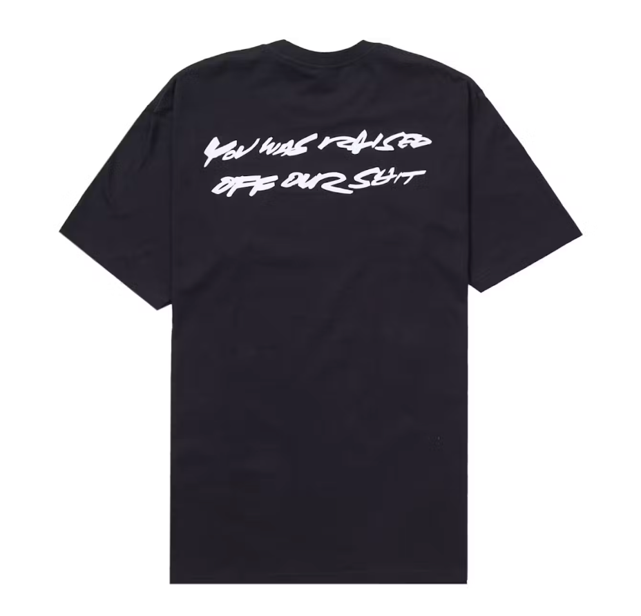 FUTURA BOX LOGO TEE BLACK