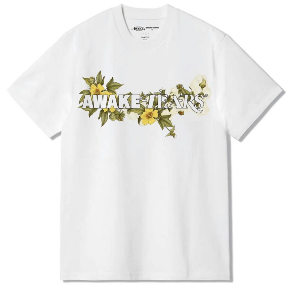 DENIM TEARS X AWAKE NY TEE WHITE