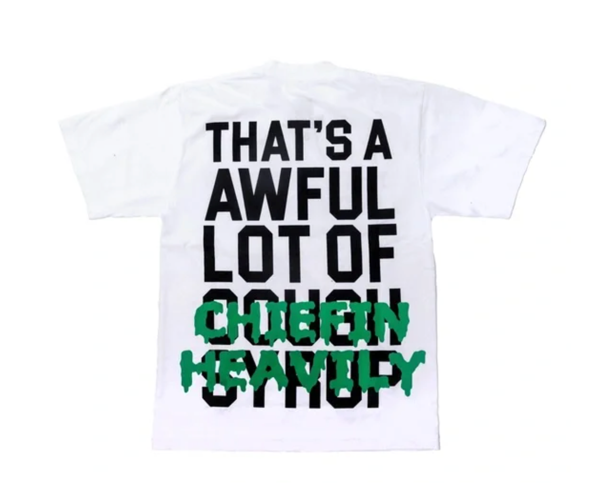 CHIEFIN HEAVILY TEE WHITE