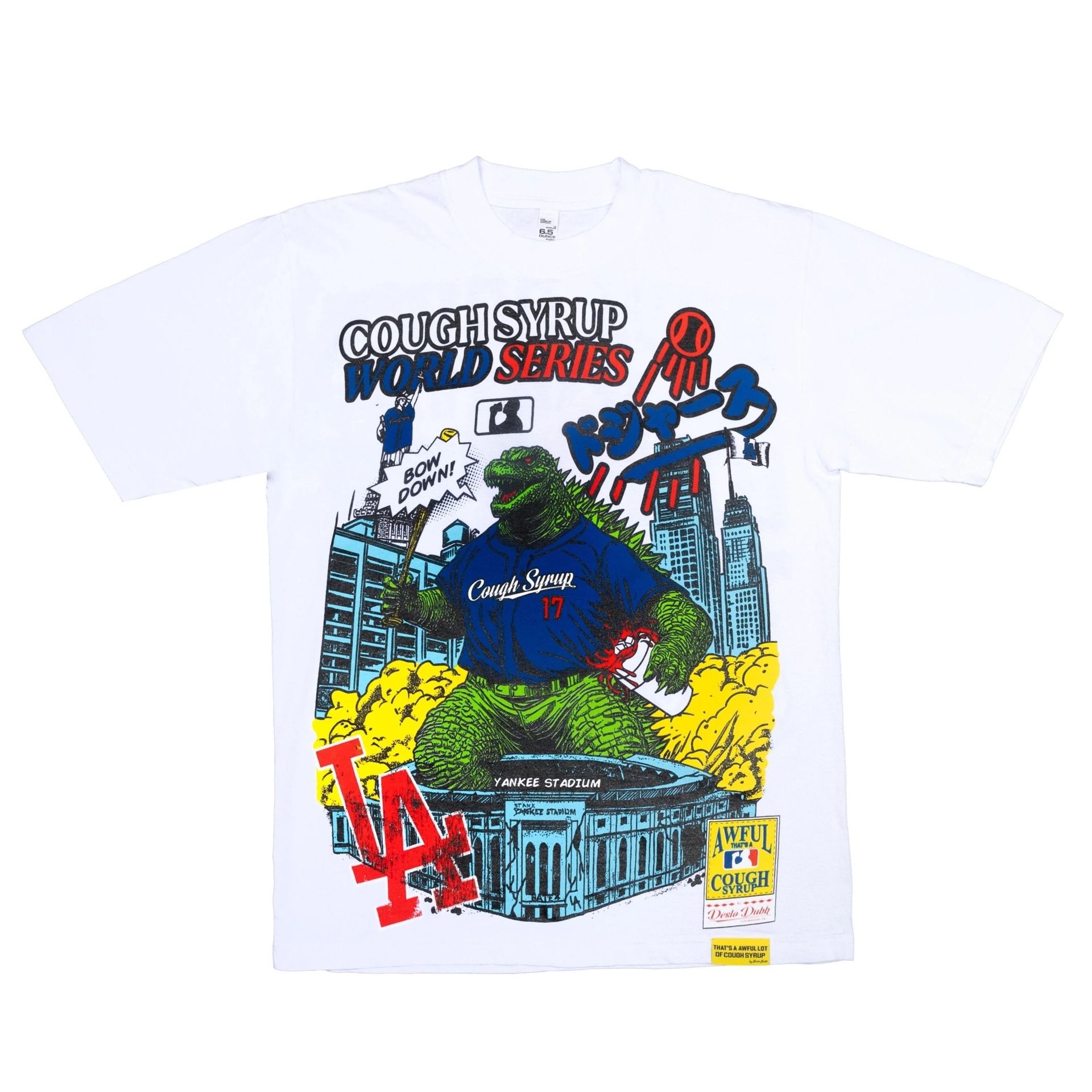DODGERS WORLD SERIES TEE WHITE